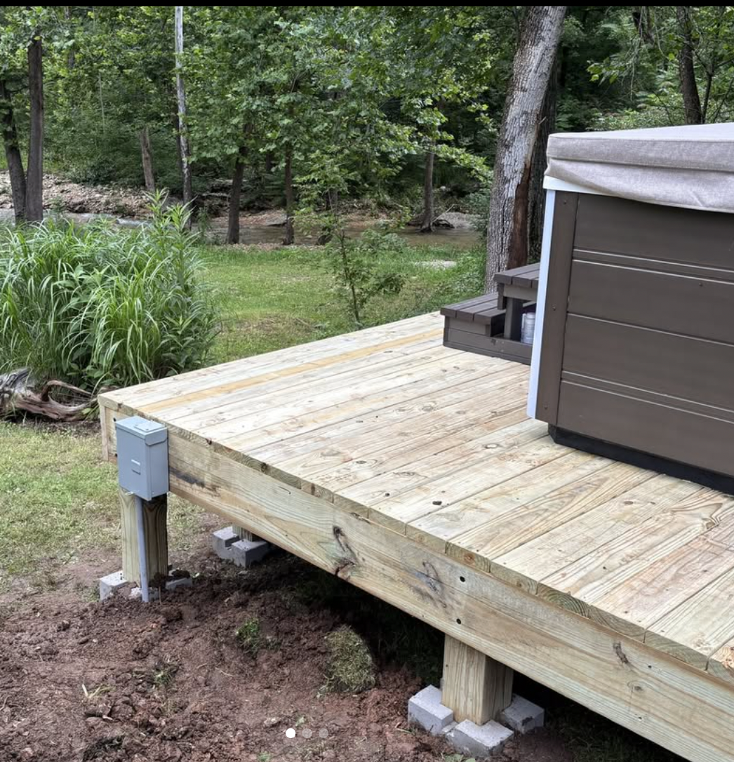 hot tub wiring and electrical hookup in Missouri
